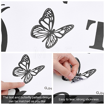 PVC Wall Stickers DIY-WH0228-409-1
