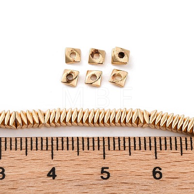 Electroplated Synthetic Non-magnetic Hematite Beads Strands X-G-G849-07A-LG-1
