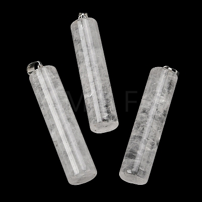 Natural Quartz Crystal Big Pendants G-F820-11V-1