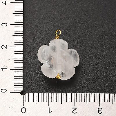 Natural Quartz Crystal Pendants G-C290-02A-1