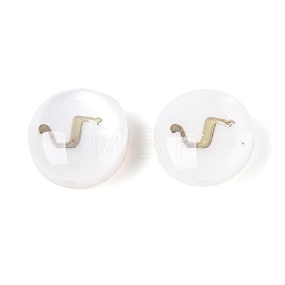Natural Freshwater Shell Beads BSHE-ZX007-03G-1