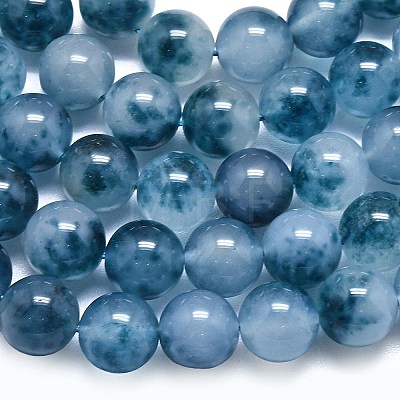 Natural Malaysia Jade Beads Strands G-L645-C01-12mm-24-1
