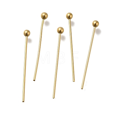 Brass Ball Head Pins KK-H502-03L-G-1