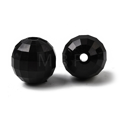 Colorful Acrylic Beads PAB1550Y-6-1