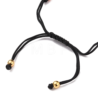 Adjustable Nylon Thread Braided Bead Bracelets BJEW-JB05635-01-1