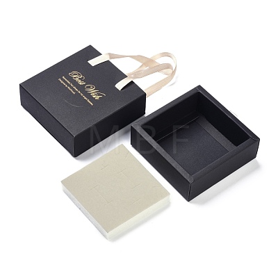 Paper Drawer Jewelry Set Box CON-P015-03A-1