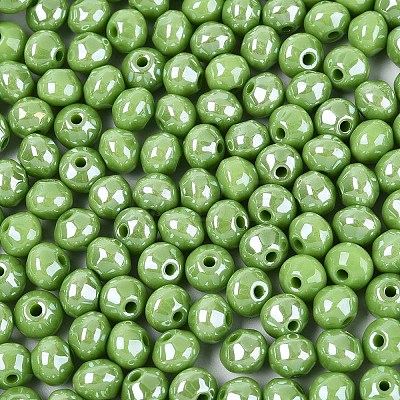 Opaque Colours Glass Seed Beads SEED-N007-34F-1