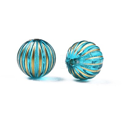 Plating Acrylic Beads X-PACR-N008-014-1
