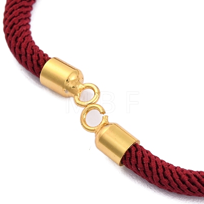 Nylon Cords Bracelet Makings Fit for Connector Charms AJEW-P116-02G-33-1