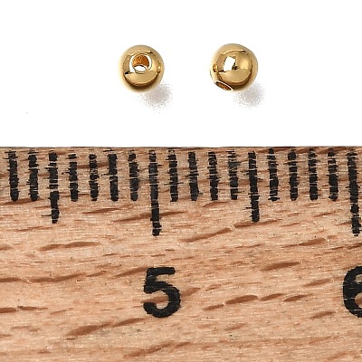 Brass Beads KK-CBA1A60-10G-1