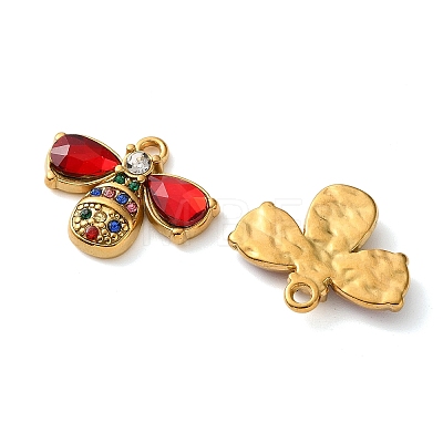304 Stainless Steel Rhinestone Pendants RB-L002-03G-01-1