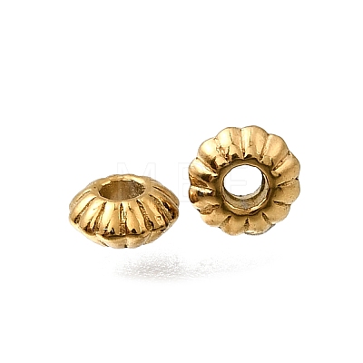 304 Stainless Steel Beads STAS-L315-063F-G-1