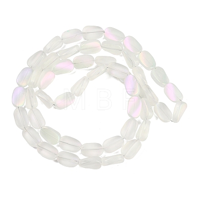 Electroplate Glass Beads Strands EGLA-C009-01B-HR02-1