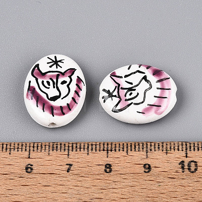 Handmade Porcelain Beads PORC-T134-06-1