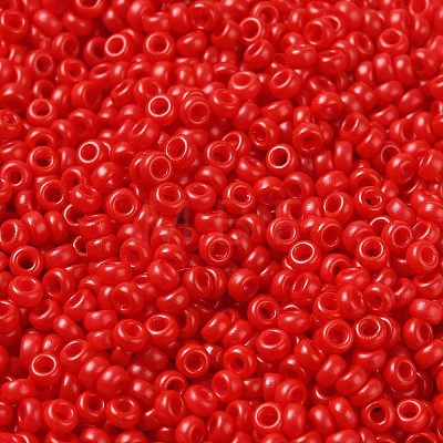 Baking Paint Glass Seed Beads SEED-P006-03A-10-1