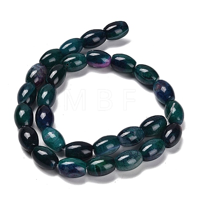 Natural Agate Beads Strands G-B079-E01-01G-1