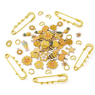 DIY Brooch Making Kits DIY-TA0014-87-1