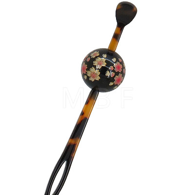 Flower Acrylic Hair Sticks PW-WG8582E-01-1