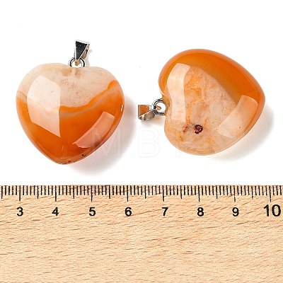 Dyed & Heated Natural Crystal Core Agate Pendants GG-CBACB71-04P-1