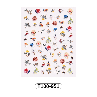Nail Decals Stickers MRMJ-T100-951-1