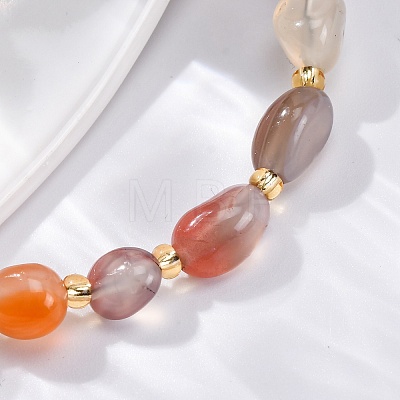 Natural Carnelian Beaded Bracelets for Women G-P563-07P-18-1