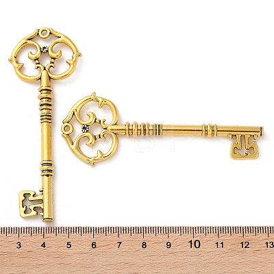 Tibetan Style Zinc Alloy Big Pendants X-FIND-G075-01AG-1