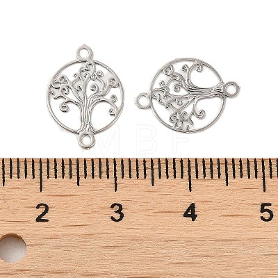Rack Plating Brass Connector Charms KK-Q792-15P-1