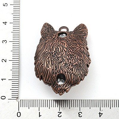 Tibetan Style Alloy Pendants FIND-C052-12R-1