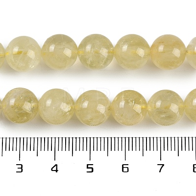 Natural Lemon Quartz Beads Strands G-H062-A01-03-1