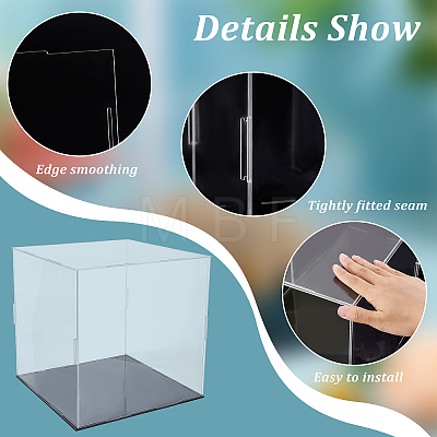 Transparent Acrylic Display Boxes AJEW-WH0282-69B-1
