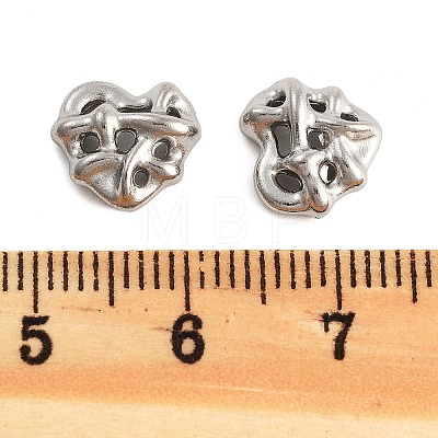 Non-Tarnish 304 Stainless Steel Cabochons STAS-L082-008P-1