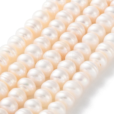 Natural Cultured Freshwater Pearl Beads Strands PEAR-I007-02N-04C-1