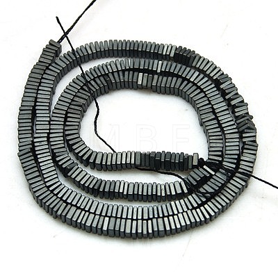 Non-magnetic Synthetic Hematite Beads Strands G-K003-3mm-07F-1