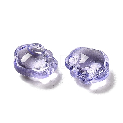 Transparent Glass Beads GLAA-D025-08L-1