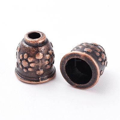 Apetalous Alloy Bead Caps LS-X-TIBEB-0672-R-NR-1