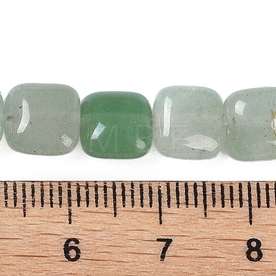 Natural Green Aventurine Beads Strands G-M435-A12-01-1