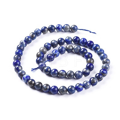 Natural Lapis Lazuli Beads Strands G-J385-F01-A-1