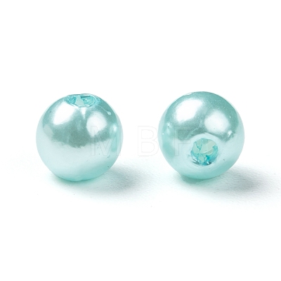 Imitation Pearl Acrylic Beads PL609-01-1