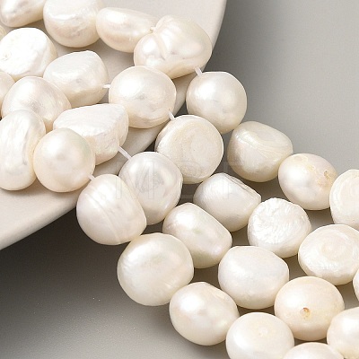 Natural Cultured Freshwater Pearl Beads Strands PEAR-A006-13A-1