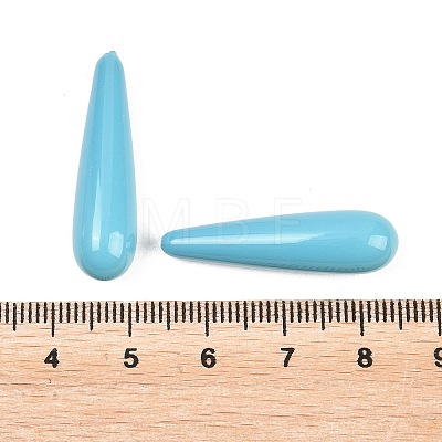 Electroplate Opaque Glass Beads GLAA-A044-02D-1