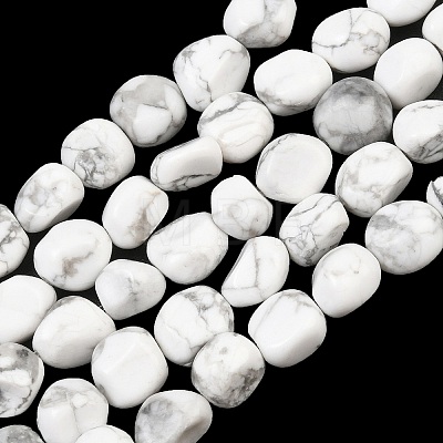 Natural Howlite Beads Strands GG-CBA787B-A03-1
