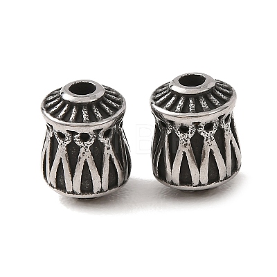 304 Stainless Steel Beads SA-CBAFBAB-09AS-D-1