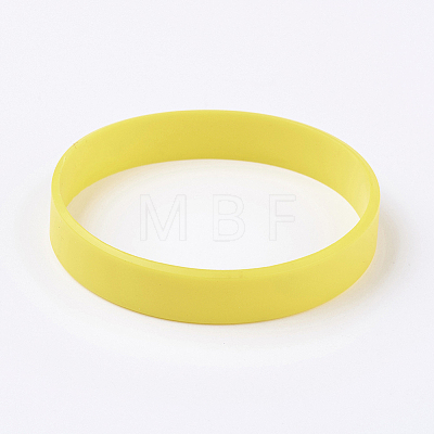 Silicone Wristbands Bracelets LS-BJEW-J176-180-19-1