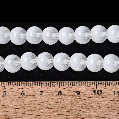 Acrylic Imitation Cat Eye Beads Strands OACR-Q197-01C-01-1