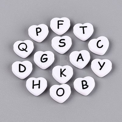 Opaque Acrylic Enamel Beads SACR-Q001-16A-C01-1