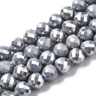 Glass Beads Strands GLAA-Q090-003-1