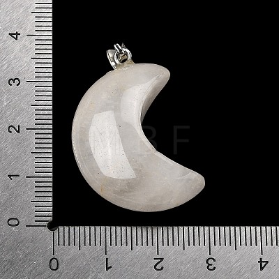 Natural Quartz Crystal Pendants G-F820-02K-1