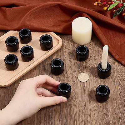 10Pcs Porcelain Candle Cups AJEW-SC0004-45C-1