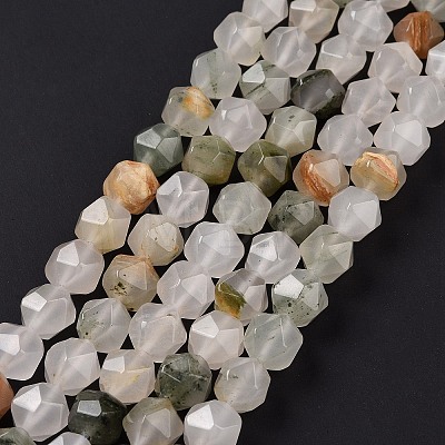 Natural Quartz Beads Strands G-G990-F06-1