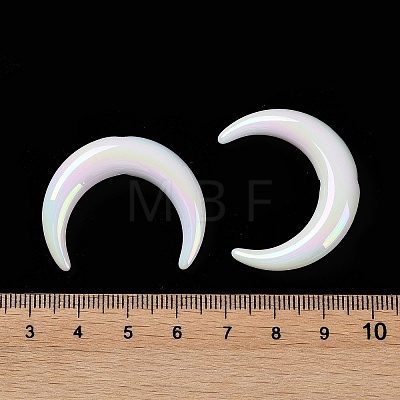 Opaque Acrylic Beads OACR-B019-02B-1
